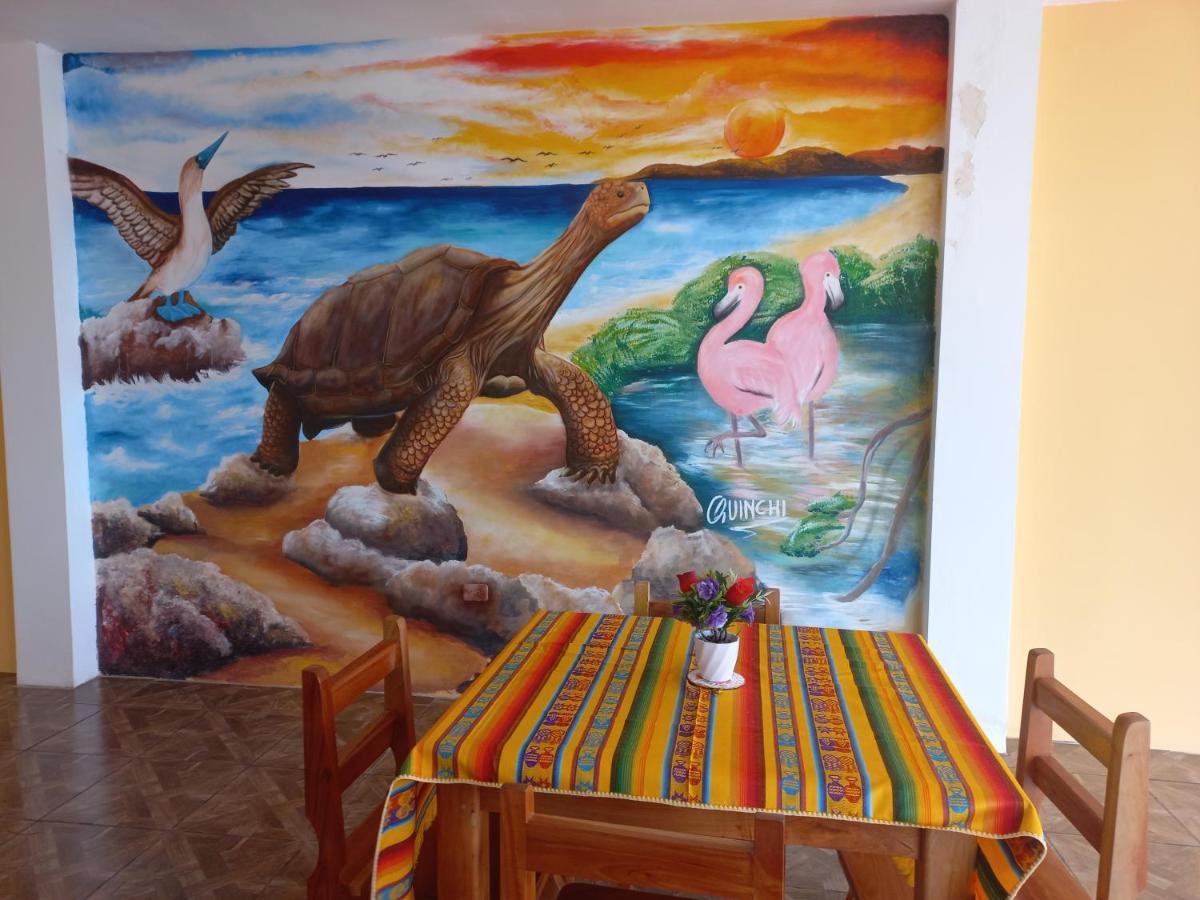 Hostal Janet Starlink Puerto Villamil Exterior photo